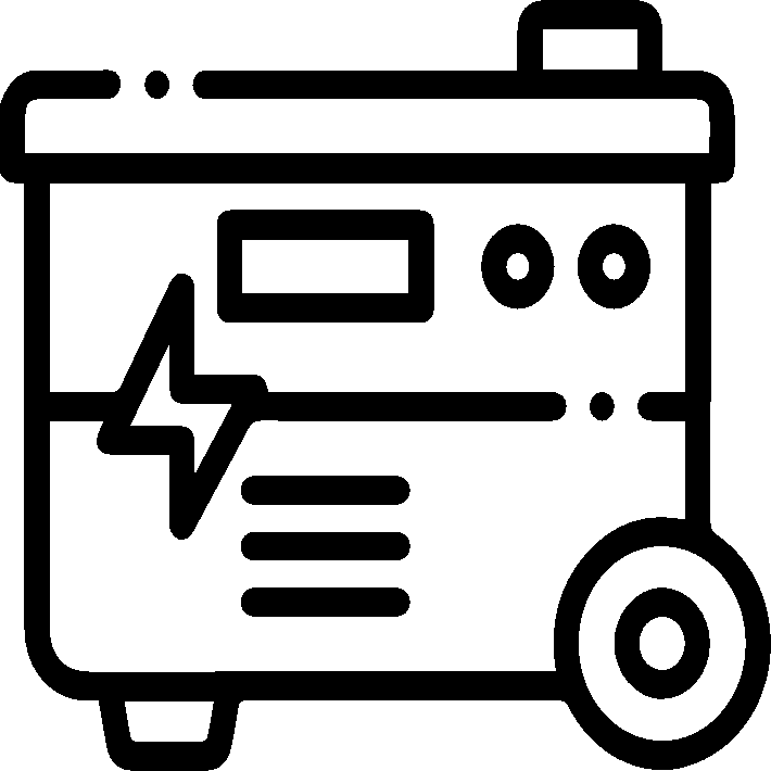 Icono de generador eléctrico