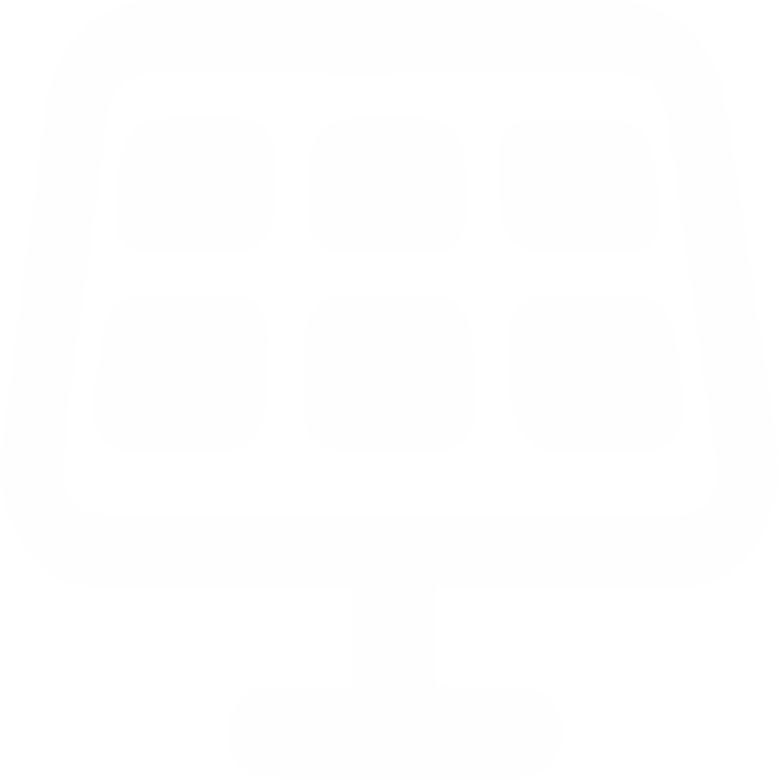 Icono de paneles solares blanco