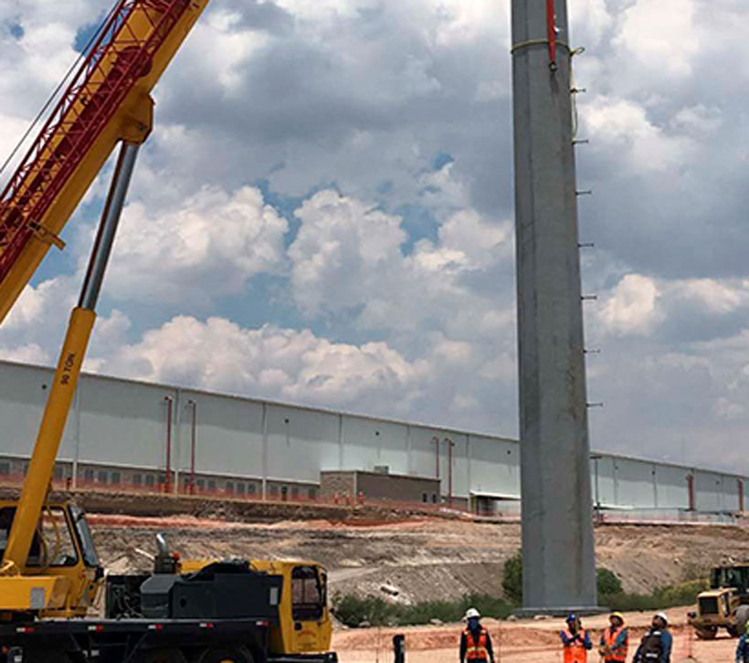 Grúa en construcción